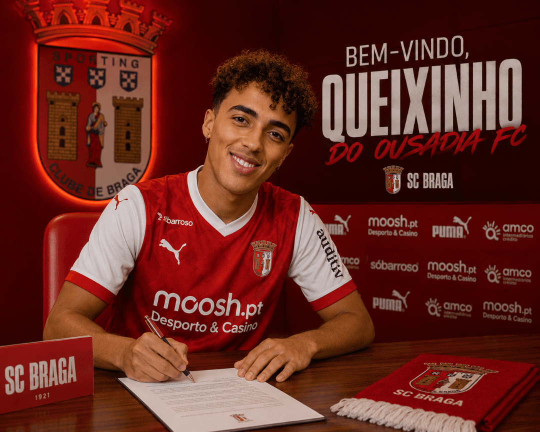 @SC Braga informa que Edi Queixinho vai jogar na nossa equipa está época de 2026/2027