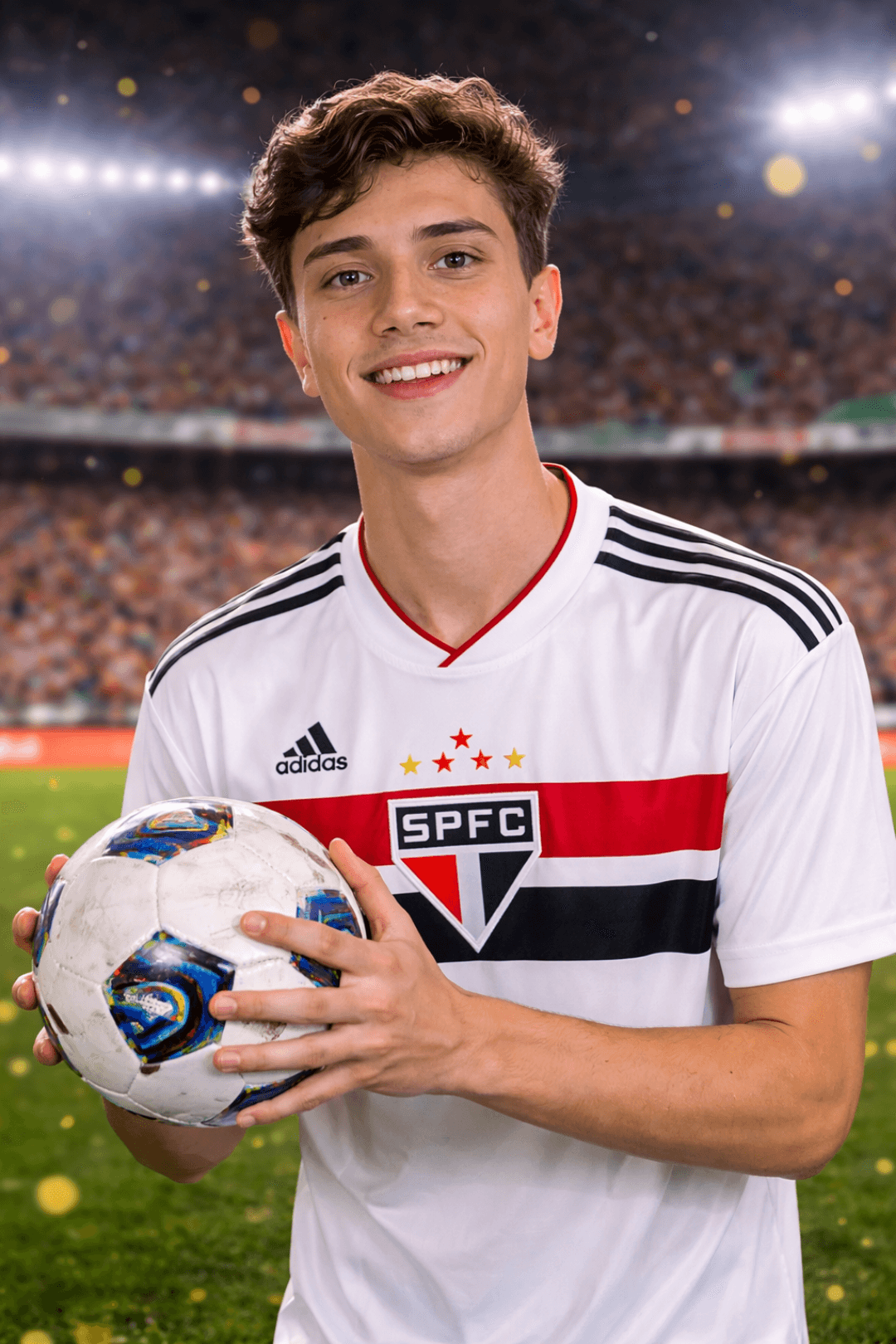 Vitória no clássico e o primeiro hat-trick da carreira. VAMO SÃO PAULO!!! #SANXSÃO
