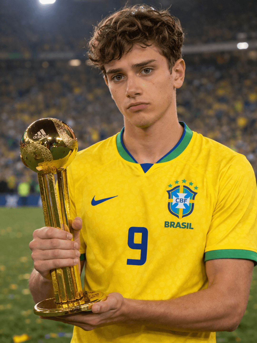 Melhor Jogador da Copa do Mundo, mas triste pelo resultado, perdemos uma das finais mais importantes da nossa história, pesso perdão para…