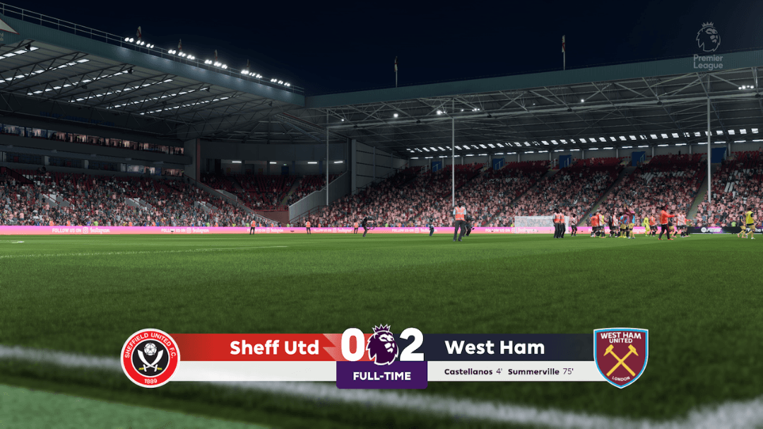 VITÓRIA DE RESSACA Na 37ª rodada vencemos o rebaixado e último colocado Sheffield United