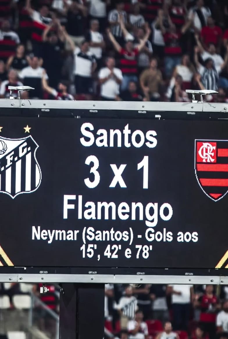 FUTEBOL AO VIVO! 🚀 Santos ARREBENTA Flamengo com show de Neymar! 😱 Neymar LINDAMENTE com um HAT TRICK e Gabigol salvando de um avalanch…