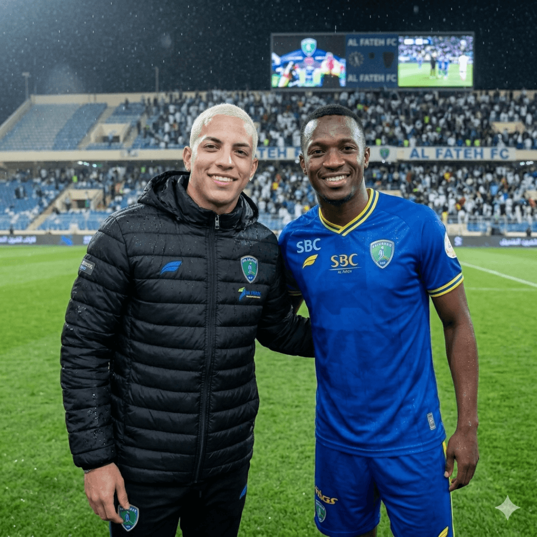 Faça sol, faça chuva, vencemos mesmo sem mim em campo, pra cima!! 2-1 contra o Al Kholood