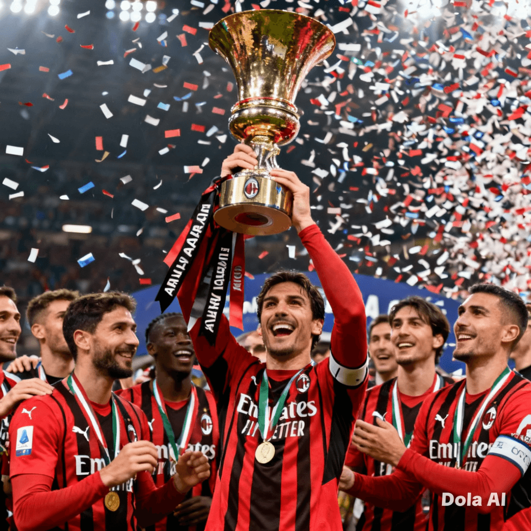 Ganhamos a taça de Itália