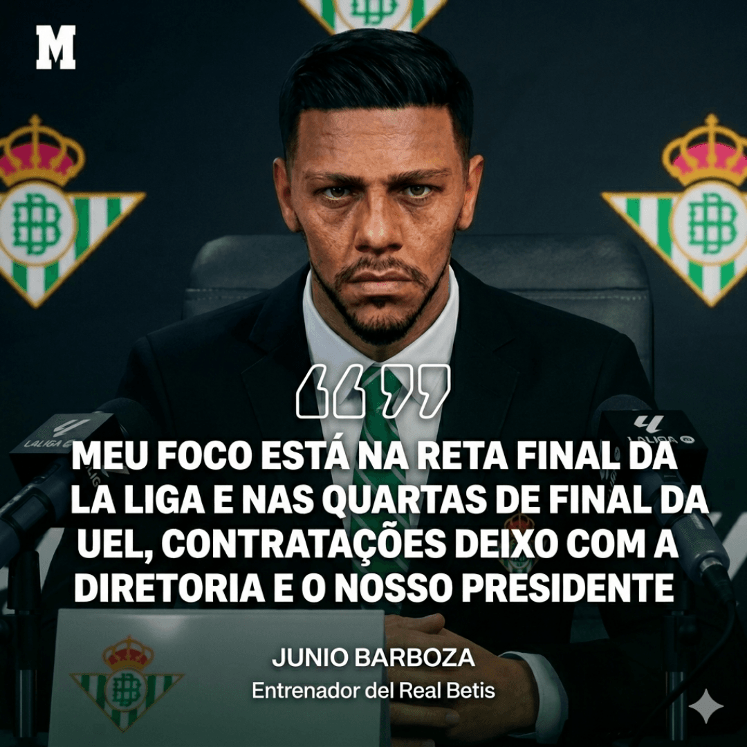 MARCA | Foco Total ⚪🔴 ​Barboza blinda o elenco! O Mister foi categórico sobre o mercado: "Meu foco está na reta final da La Liga e nas q…