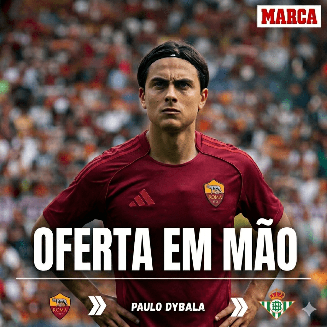 🚨 DIRETORIA NÃO TEM FERIAS... Fontes de dentro do Betis, confirmam que O presidente do clube envio uma proposta pelo Paolo dybala Da Rom…