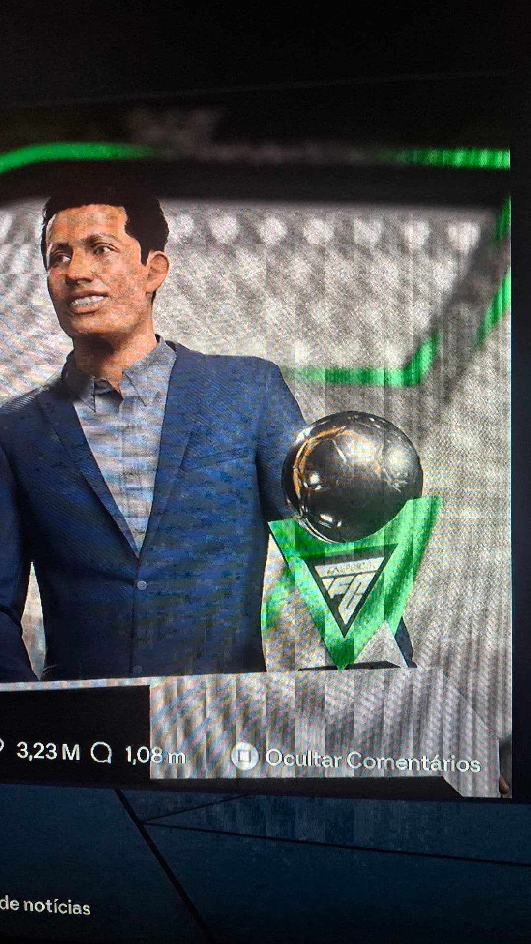 Melhor jogador da liga 26/27 e melhor marcador com 33 golos