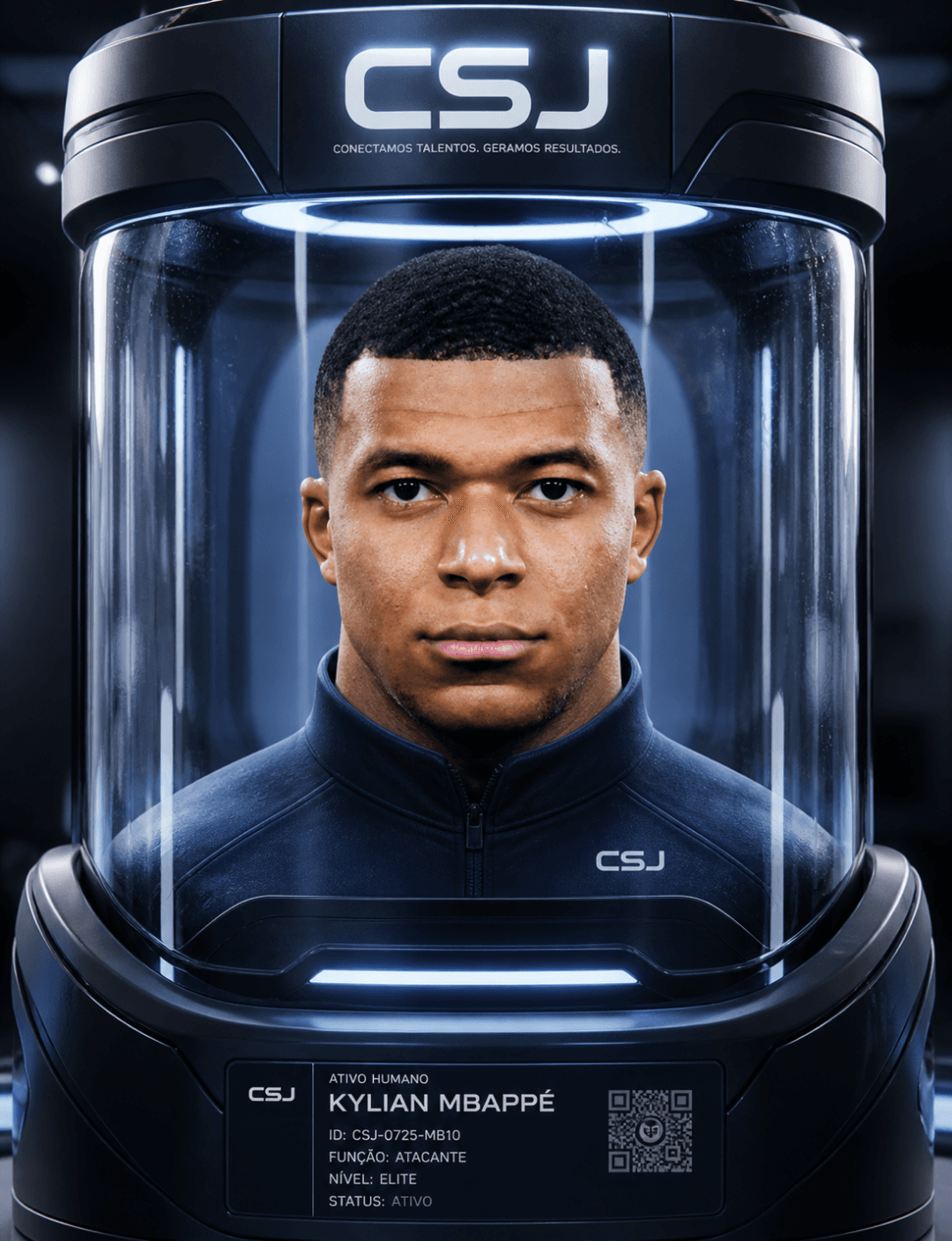 Experimento 02: Mbappe Melhora: Absurda Talento: Corrida Avaliação:10/10 Upgrade: Geral Mudança de personalidade: mais sério Sintomas:???