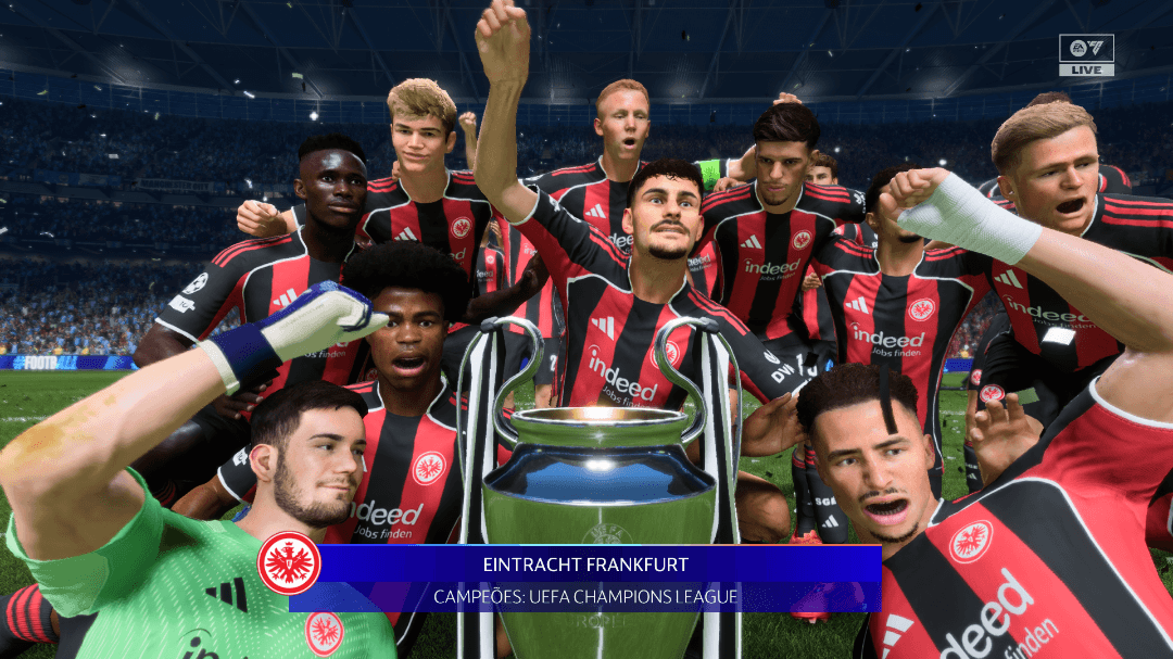 Pela 2ª vez na história, campeões da Champions League!!