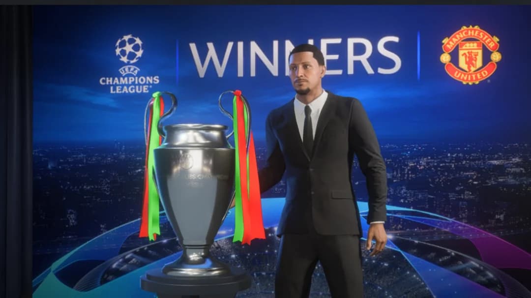 Ganhamos a final da champions🏆 O próximo desafio é a copa do mundo🏴