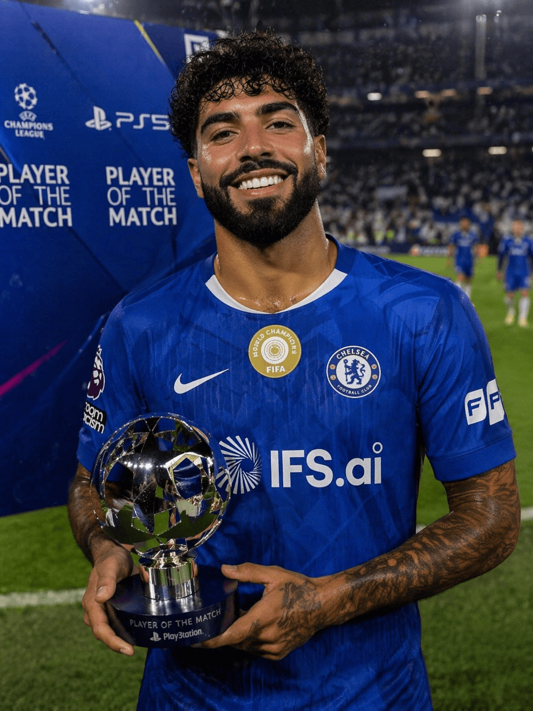 Arsenal 0 X 1 Chelsea. Quartas de final - jogo de ida. 90/180✅ Melhor em campo🏆
