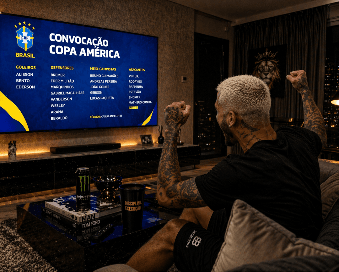 CONVOCADO PARA A COPA AMÉRICA!🇧🇷 Vamos em busca do título nação🏆🌎