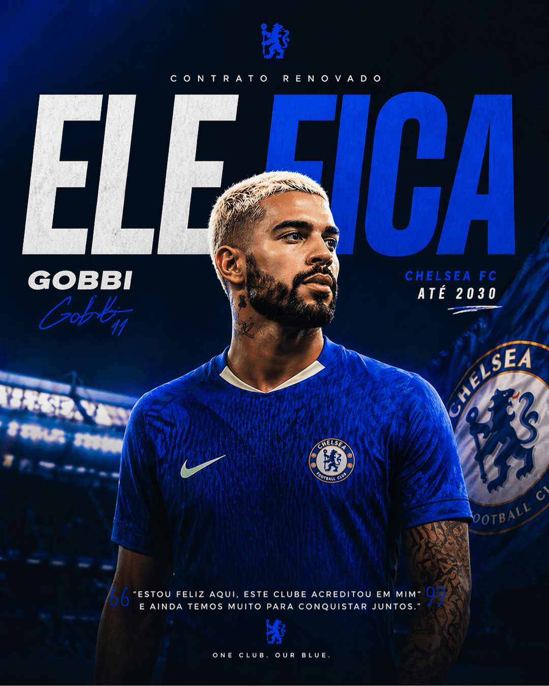 CONTRATO RENOVADO✍️ Que seja um ano abençoado!💙👊🏼
