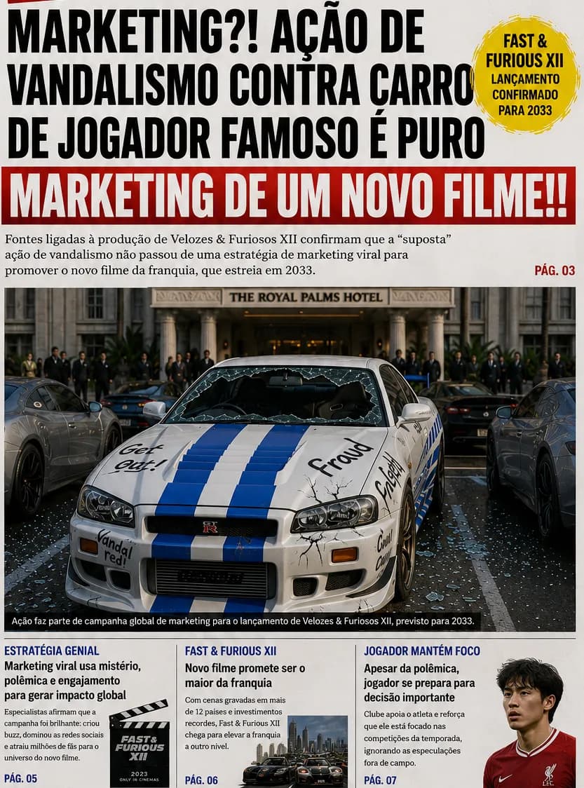 Marketing?! Que maluquice! Uma parceria bem incomum, não acham?!