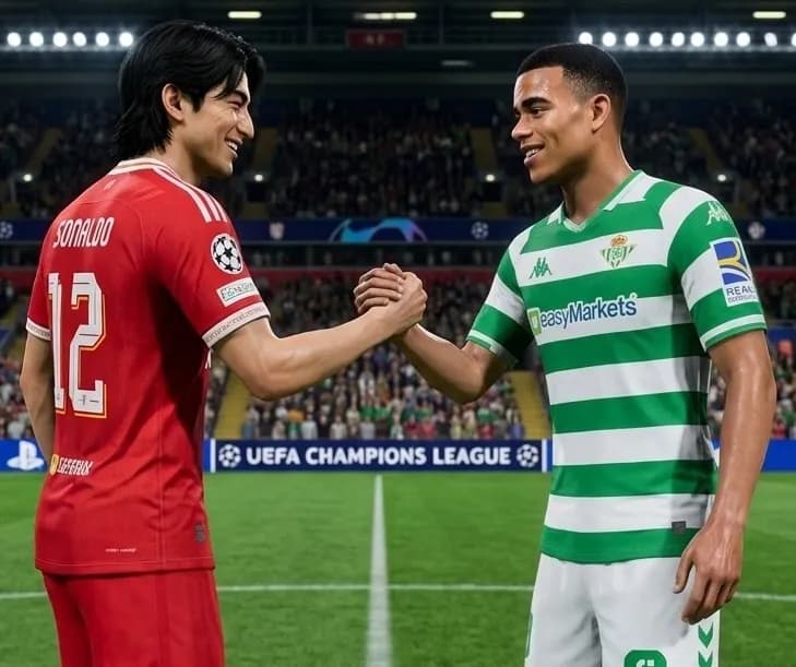 Gracias una vez más por el cariño.💚🤍 Avançamos para as quartas de finais da UCL, mas precisei passar por velhos companheiros. Um dia no…