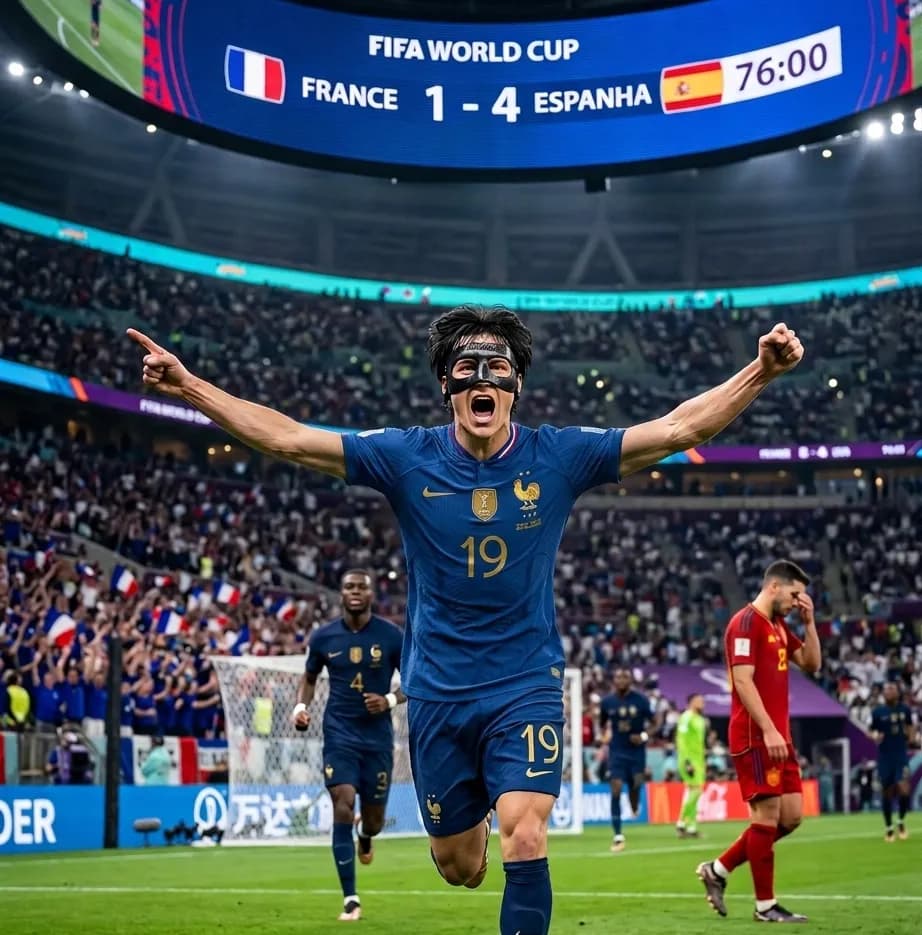 🧑‍🦲🎙️: Juliannnnn Arnault ✨ Sai Na Cara Do Gol E Cava Na Maior Tranquilidade Para Diminuir O Placar Para A França🔥🔥