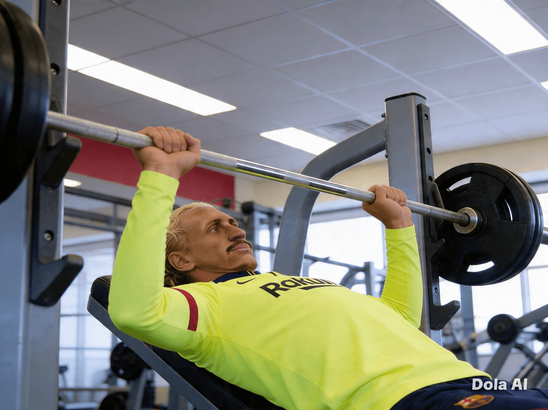 Último treino antes do jogo