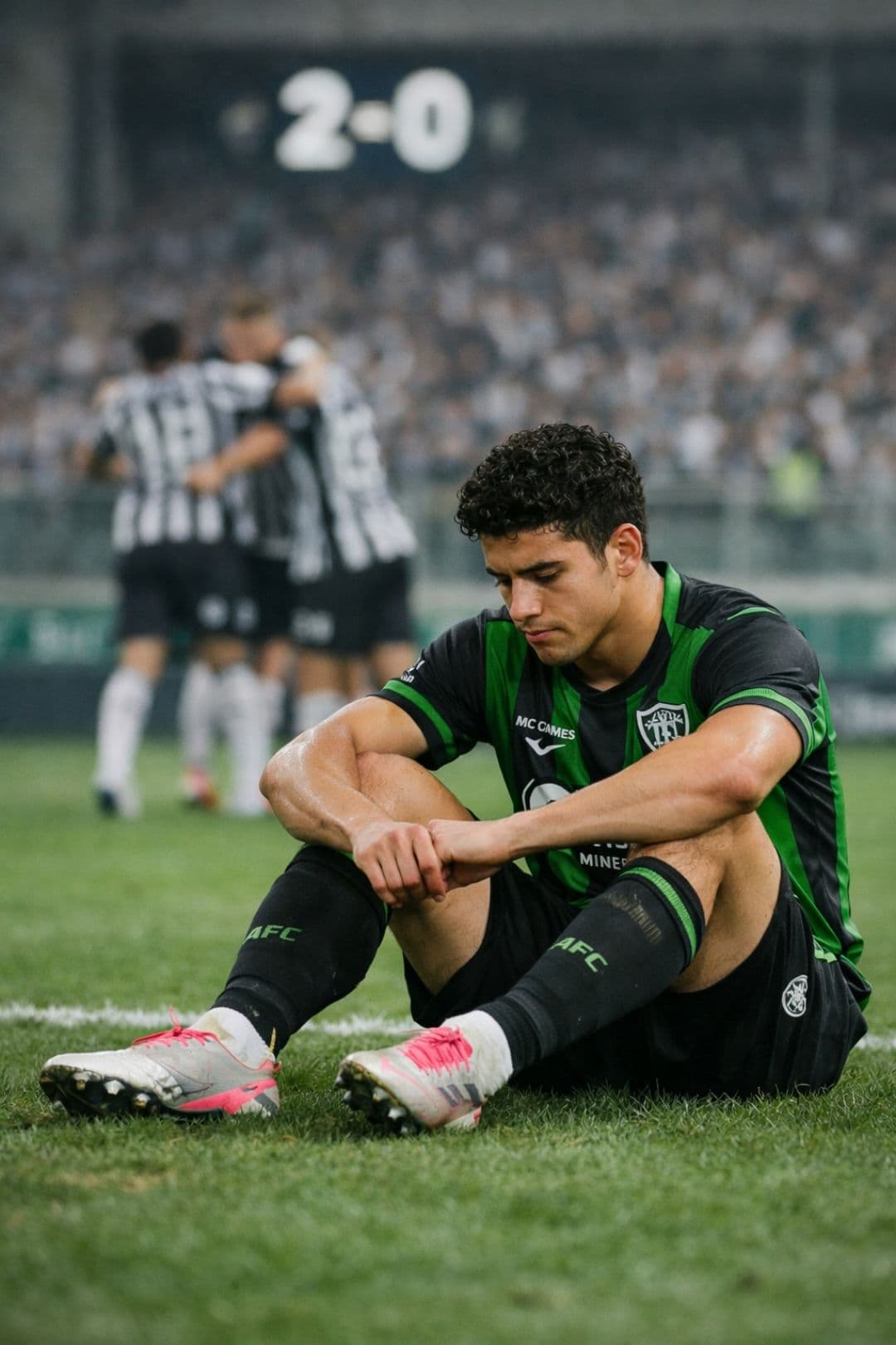 Meu primeiro clássico em casa porem com um resultado nada bom, derrota por 2-0 contra o Atlético Mineiro, dias melhores virão!