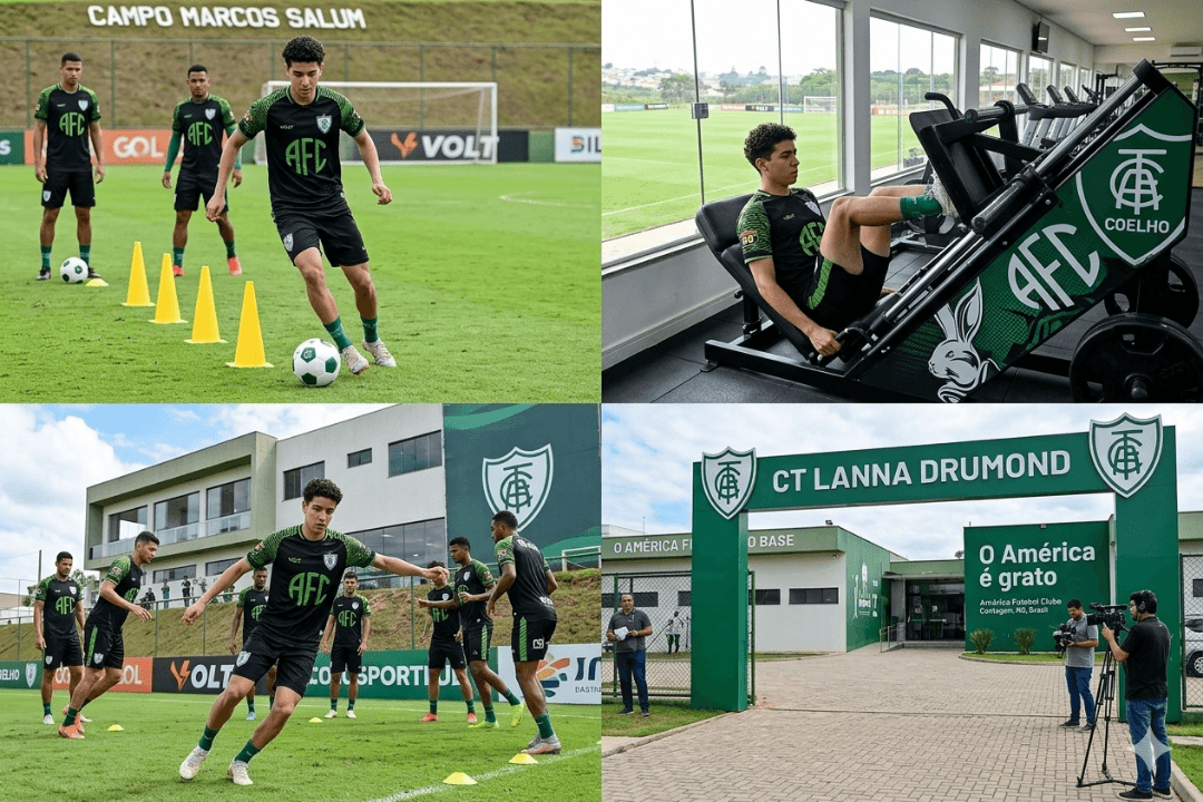 Treino intenso pro jogo de volta contra o Cruzeiro no mineirão, apos o empate em 1-1 no Independência, bora buscar a vitória