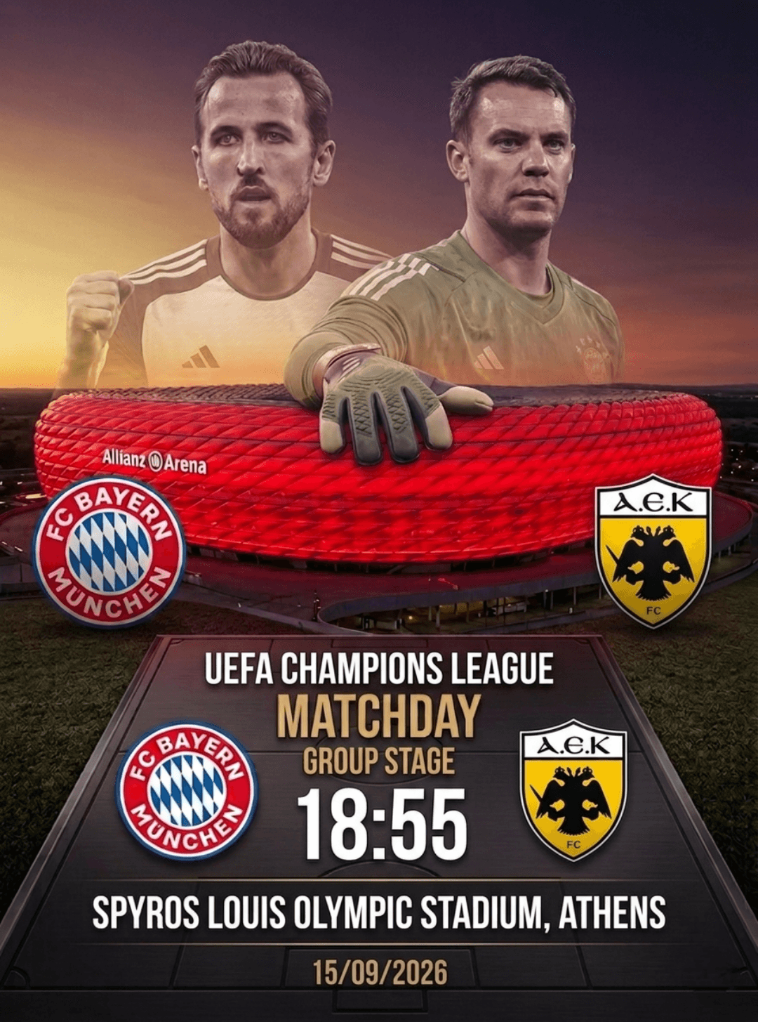 Vamos para a Partida! 🇩🇪❤️
