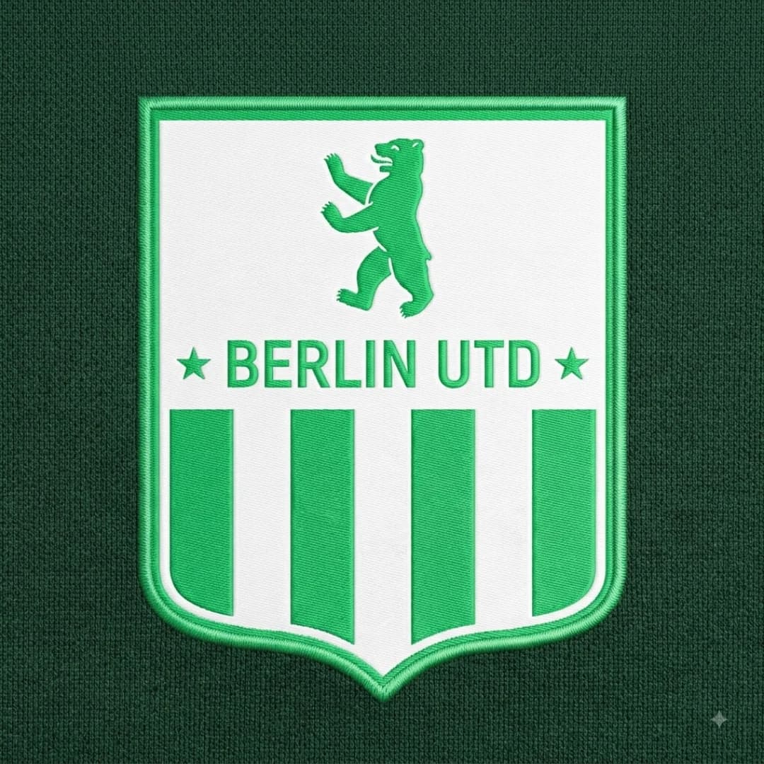 Apresento a vocês, o Berlin United, mais informações em breve... 💚