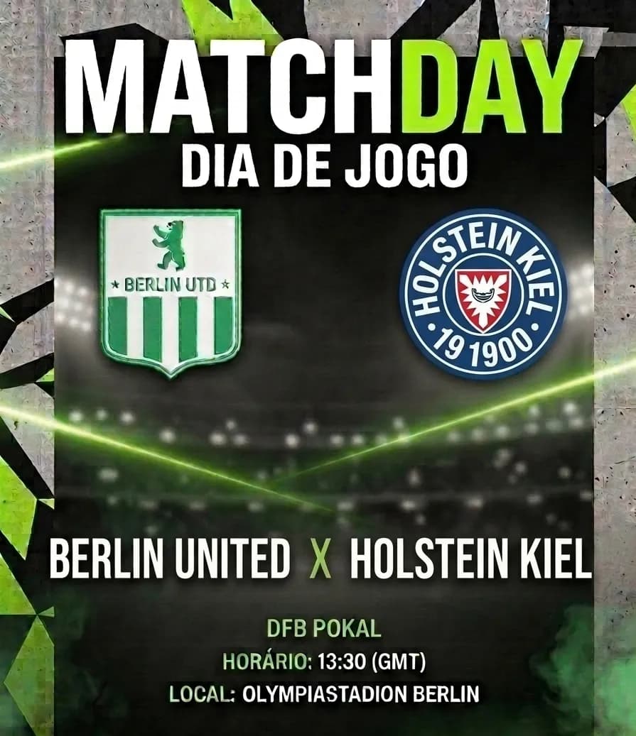 DIA DE JOGO! O Berlin entrará em campo na última rodada da Bundesliga 2, em casa! Se ganharmos esse jogo estaremos na Bundesliga. VAMOS, …