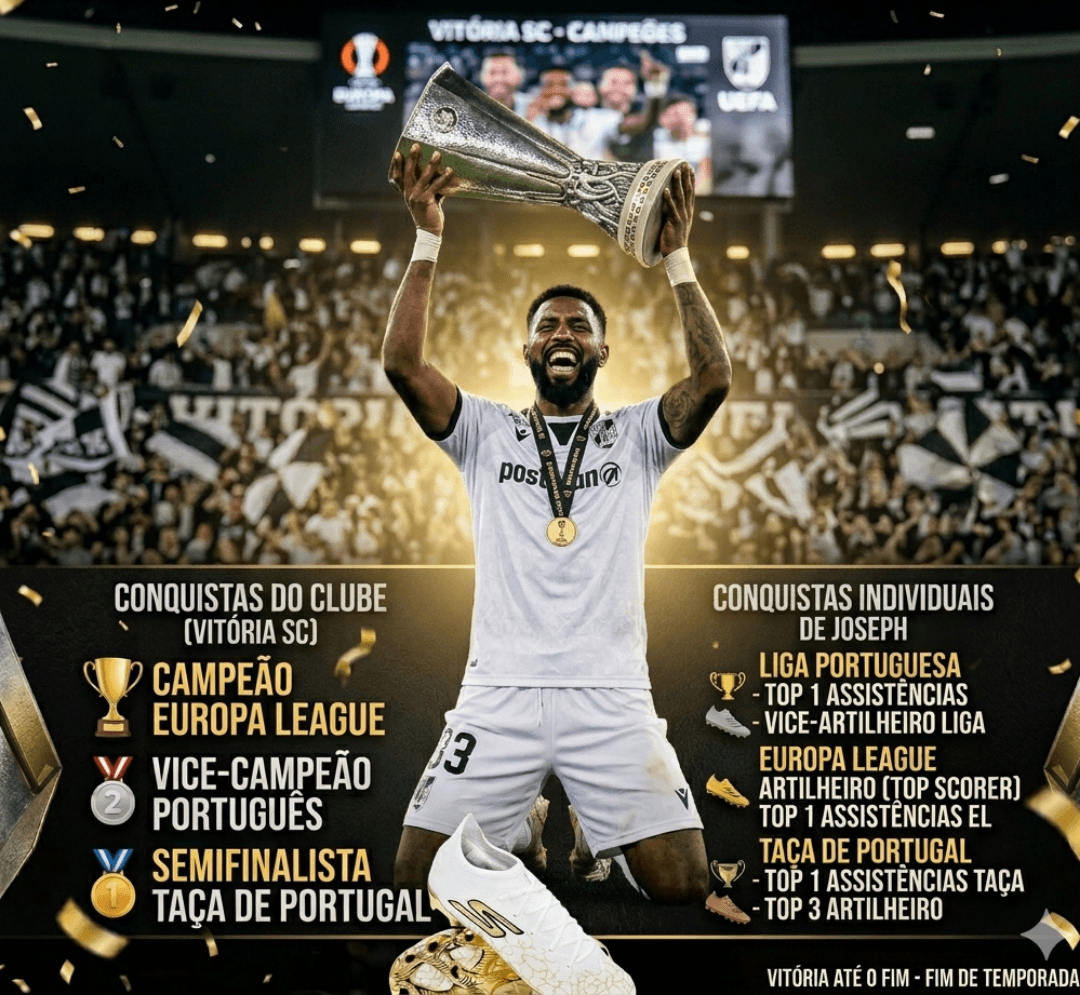 Que temporada 🔥 Obrigado Vitória SC 🖤🤍