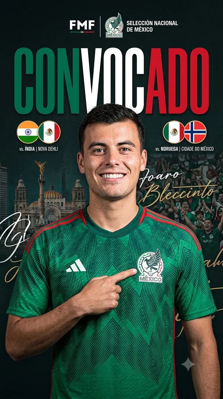 O GAROTO DE TEPITO É SELEÇÃO! Santiago Valdez é convocado pela seleção mexicana para enfrentar Índia e Noruega!