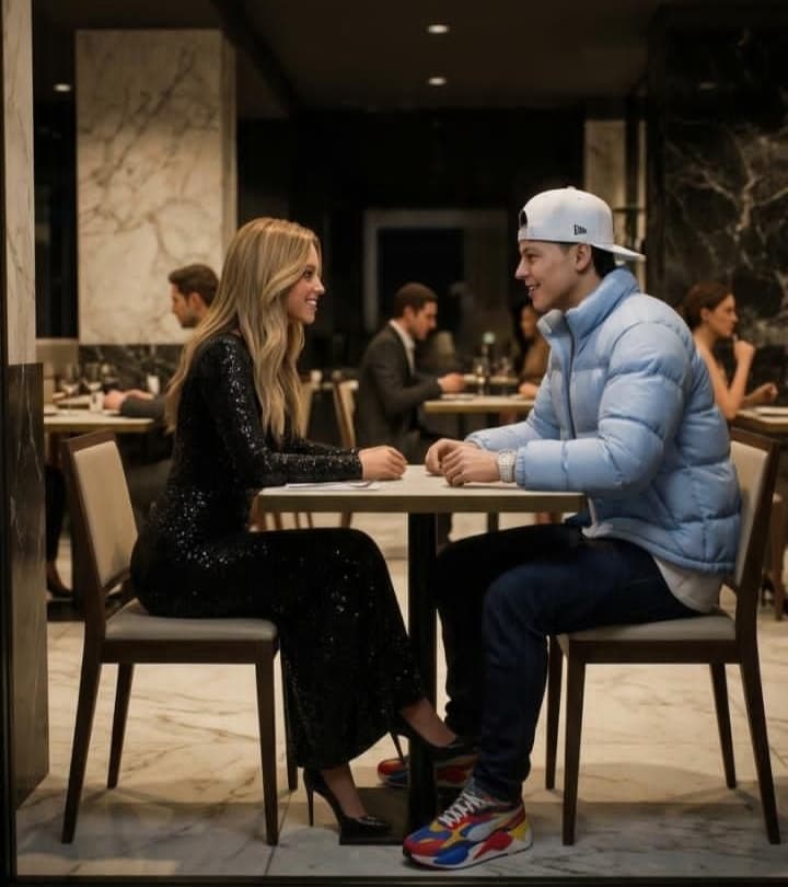 👀😬FLAGRANTE! {@}[Kevin Jr](6a3852924eb2ec297dc22cc1) e @Magui_corceiro em clima de romance num restaurante badalado em Lisboa. O craque…
