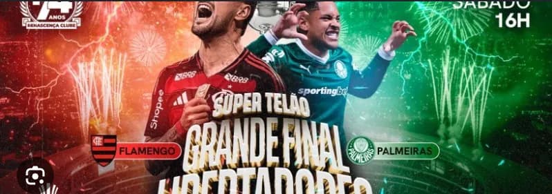 Final da libertadores Flamengo x Palmeiras