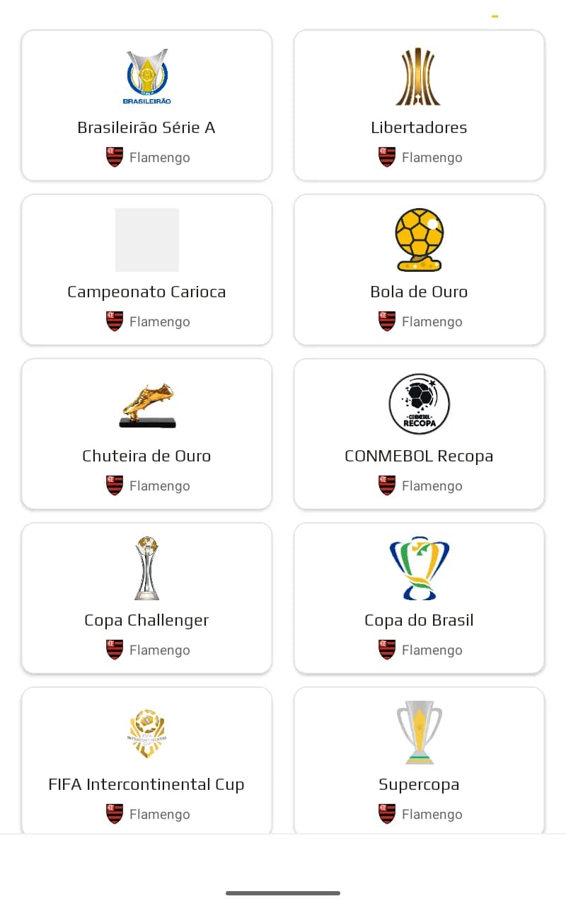 Desses títulos em 2026 ganhei a libertadores em cima do Palmeiras e será....mais uma libertadores em cima do Palmeiras é tem que respeita…