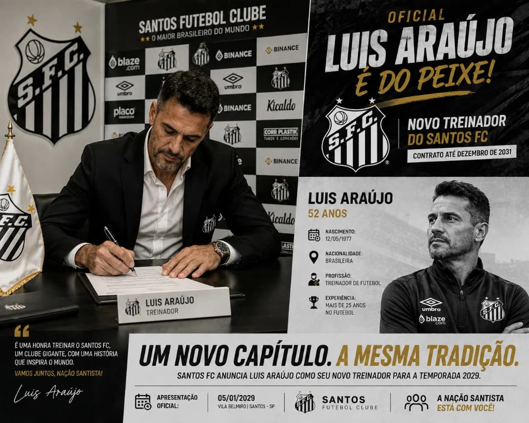 Voltando ao trabalho como treinador do santos ✋😛🤚