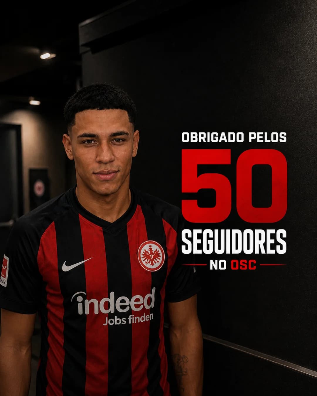 Obrigado pelos 50 seguidores em apenas 2 semanas de OSC! ❤️🖤 Cada apoio faz parte dessa caminhada. Muito obrigado a todos que estão acom…