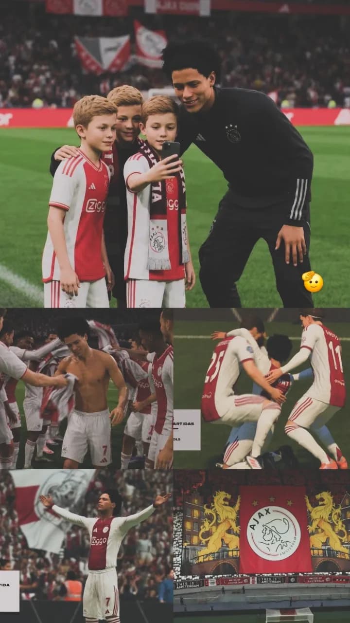 Ajax 5 - 2 telstar +3 ponts 2 goals and one assist 🌟👀
