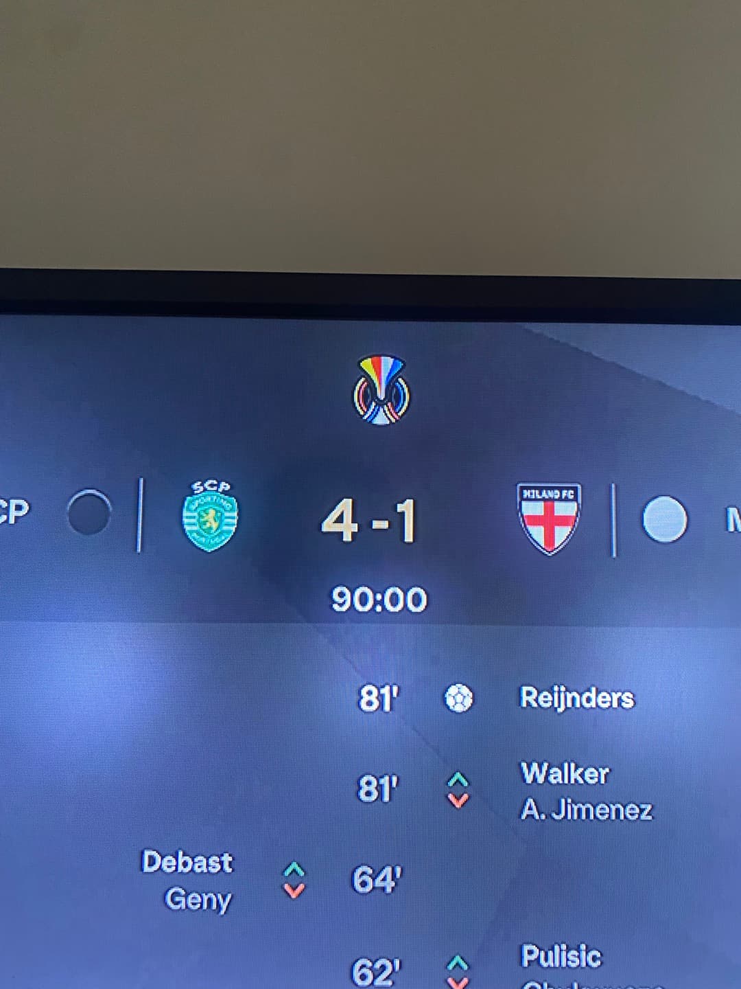 Vicente Oliveira marca 4 golos ao milan o rapaz de 17anos amaçou o milan