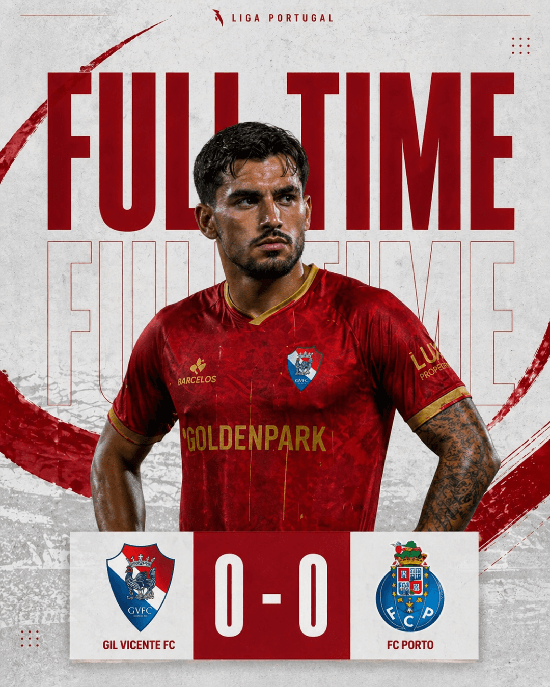 Full time. Não foi o que queríamos, seguimos.⚡