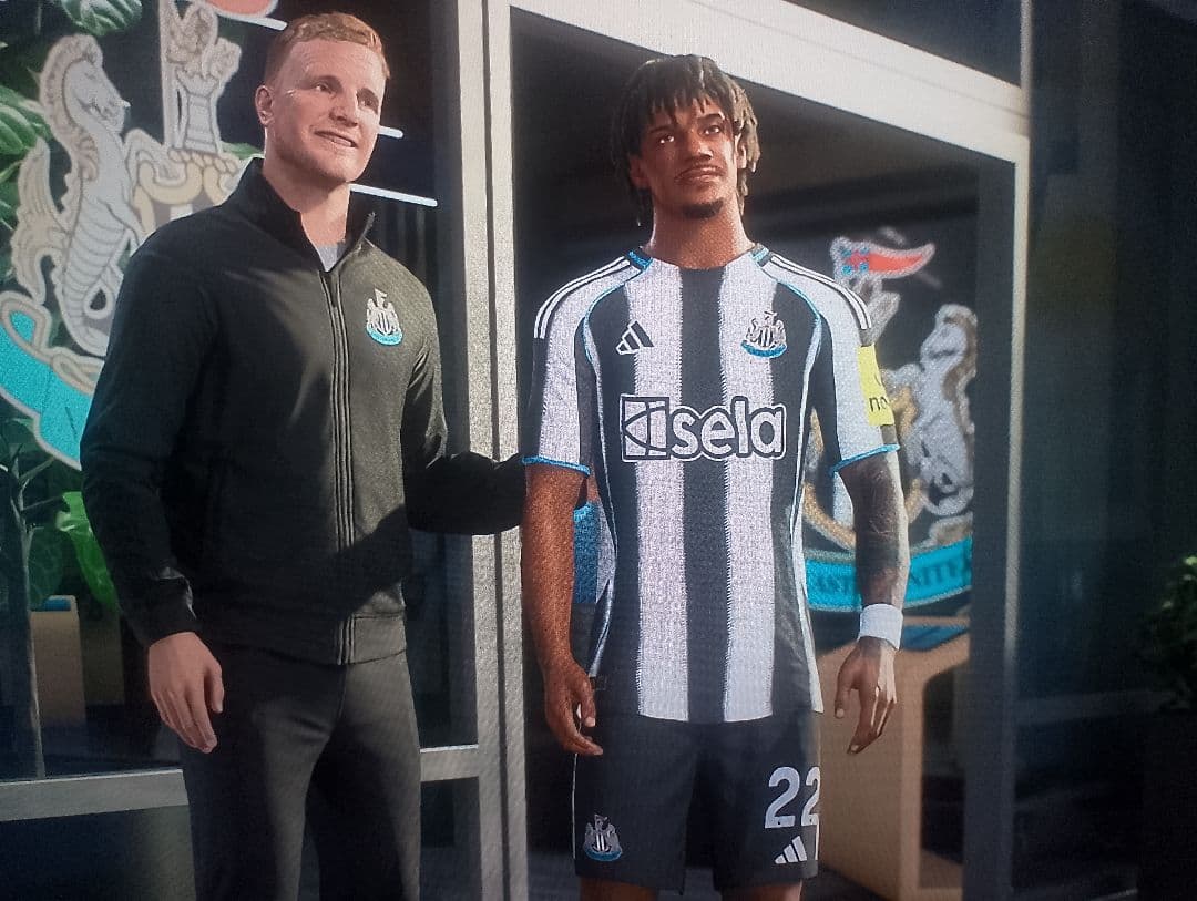 Contrato de 2 anos assinado com o Newcastle. ✍️📋