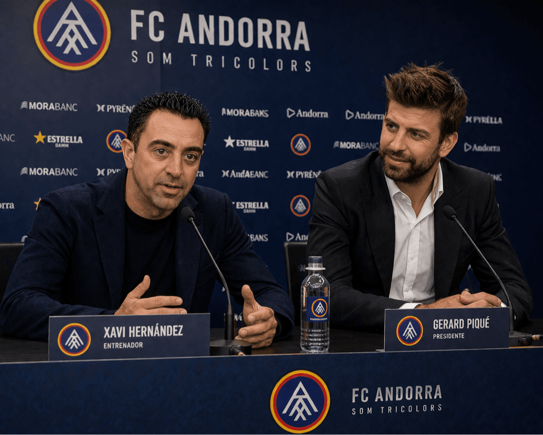 Um novo capítulo começa. Assino com o FC Andorra por 2 temporadas, com muita ambição e uma ideia clara de jogo. Agradeço ao Gerard Piqué …
