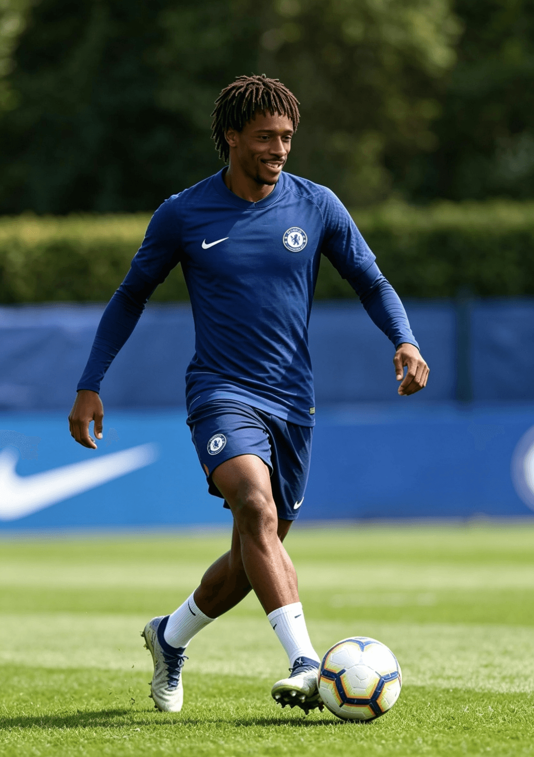 Training for the next game.