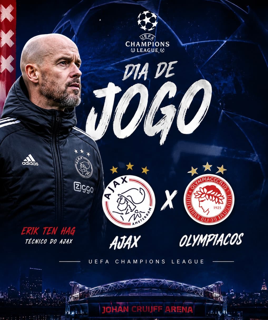 DIA DE JOGO! 🔥 DIA DE UEFA CHAMPIONS LEAGUEEE!!⚔️ 1º Rodada da Fase de liga da Champions League! Vamos em busca da orelhuda!🏆