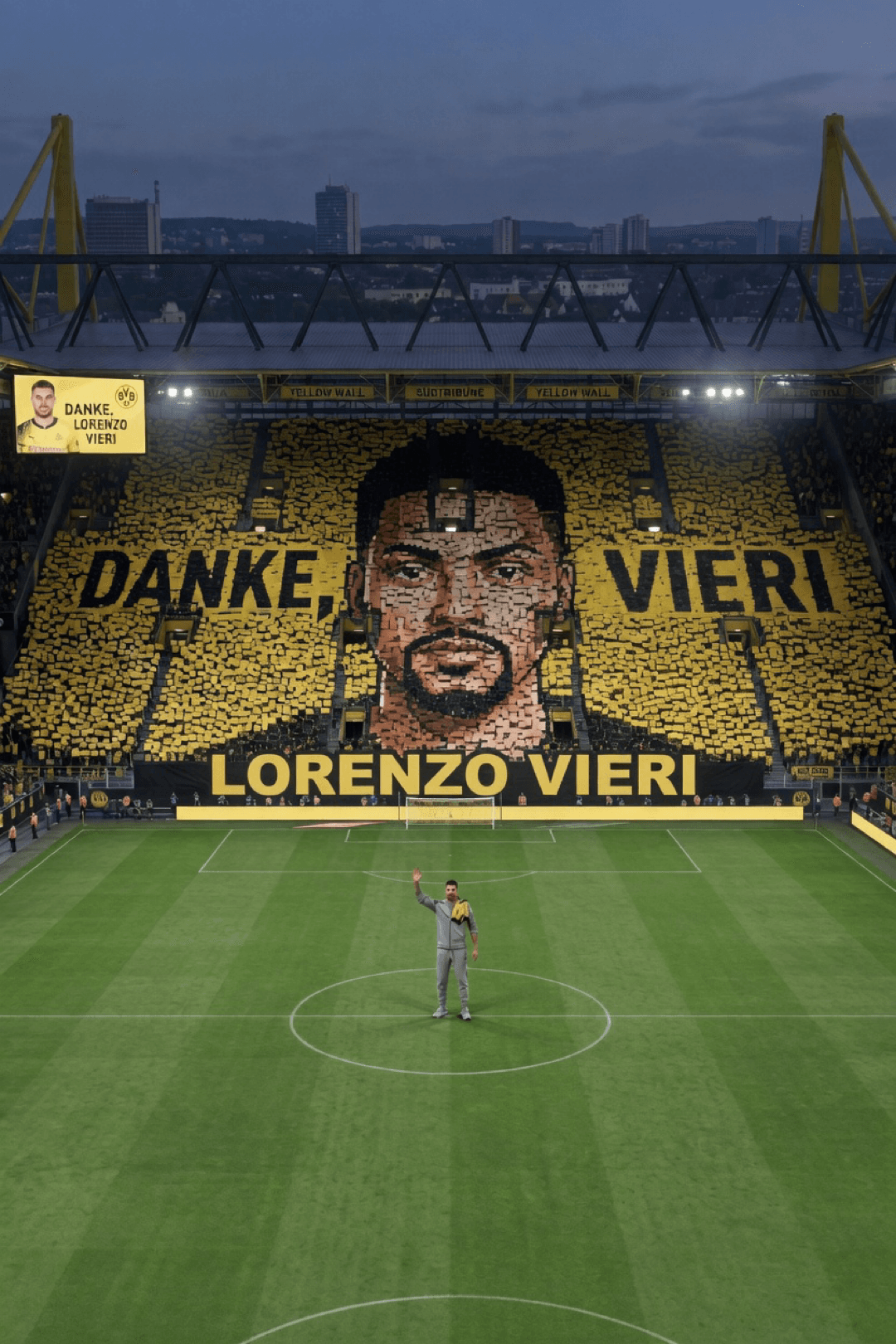 Dortmund, obrigado por tudo! Ver meu nome na Muralha Amarela é algo que nunca esquecerei. Vocês me fizeram sentir em casa desde o primeir…