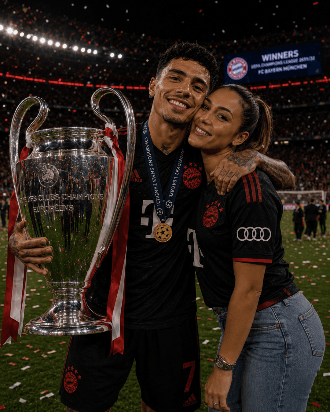 A bonita é a Champions do meu lado!!!❤️
