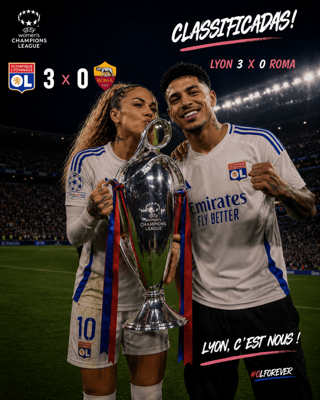 Joga demais!!!!!! Melhor jogadora da Champions!!!!❤️🔥❤️🔥
