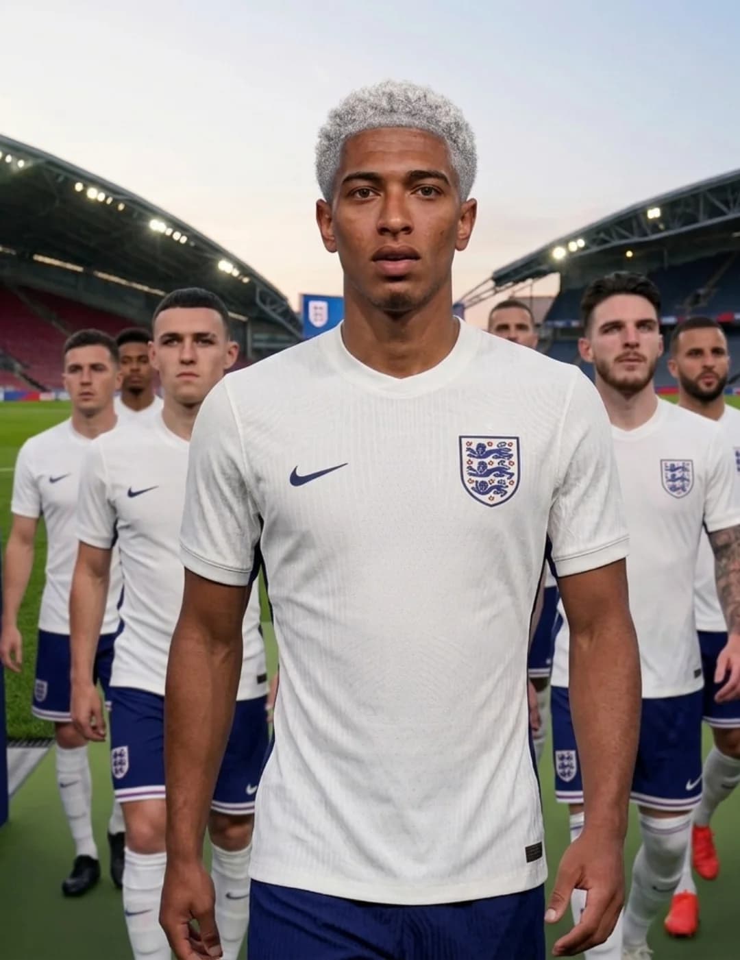 Mais um jogo na Inglaterra Empate de 2 a 2 contra Portugal