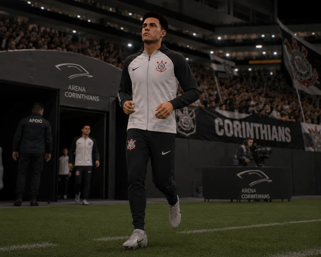 Dia de jogo estreia pelo, brasileiro Betano... Corinthians X Santos