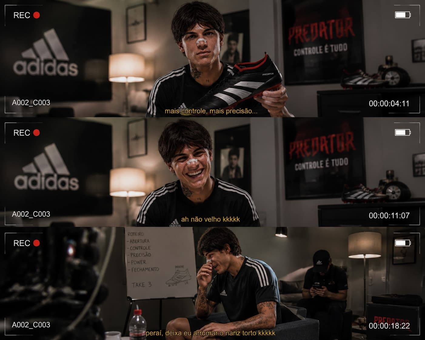Muito obrigado {@}[Adidas](691f56a3623b8cd65f50d7a7) por esse momentos