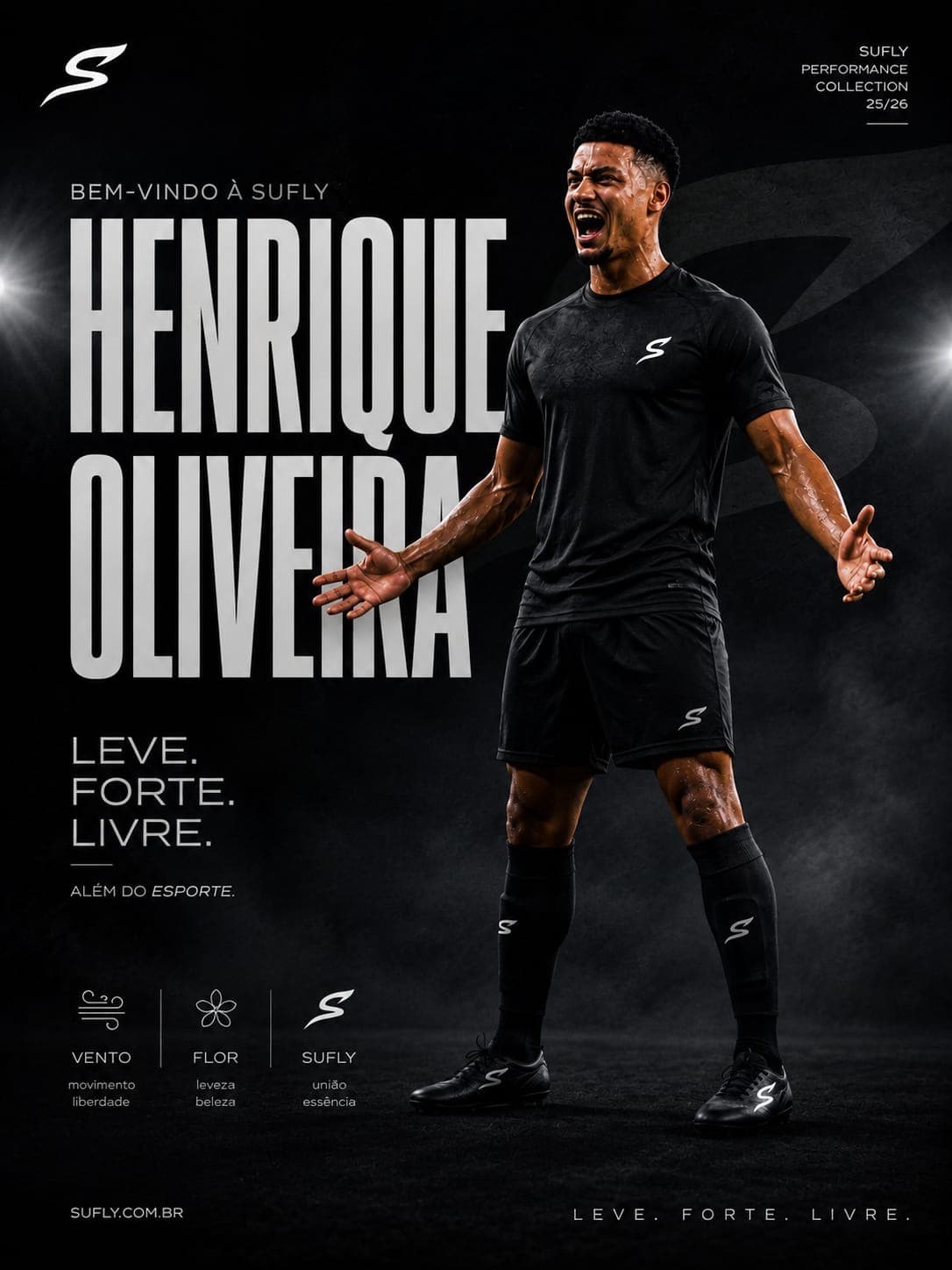 Novo jogador patrocinado pela sufly, desejamos as boas vindas! {@}[Henrique Oliveira ](68ba03a4abd13810dfa49aa2)