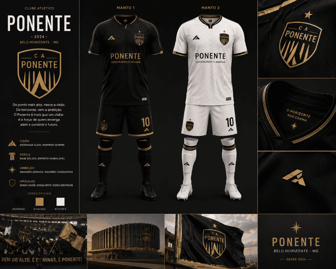 Após, eu me aposentar eu criei um, novo clube chamado: CA PONENTE
