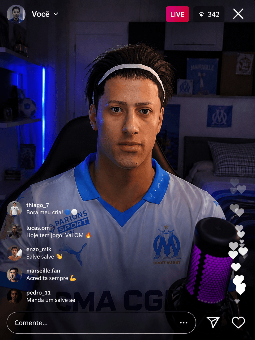 Comecei fazer live galera e uma boa?