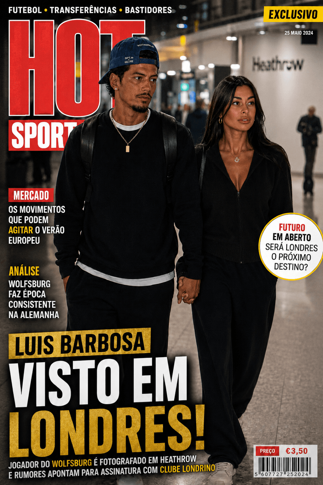 Notícia de última hora: Luís Barbosa visto com a jovem com quem passou férias no Mónaco , Adriana Fortunato, em Londres , rumores afirmam…