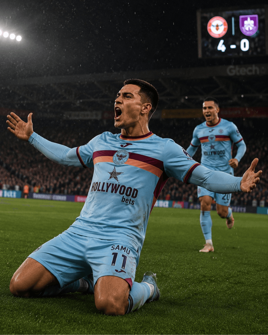 3 meses fora… e hoje pude sentir novamente aquilo que mais amo: marcar gols. 🤍⚽️ Não foi um caminho fácil, mas cada treino, cada dia de …
